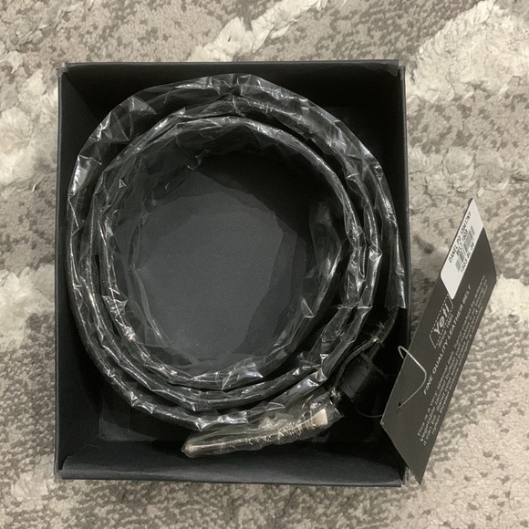 Yeti NIB Black Genuine Leather Belt - Picture 9 of 11